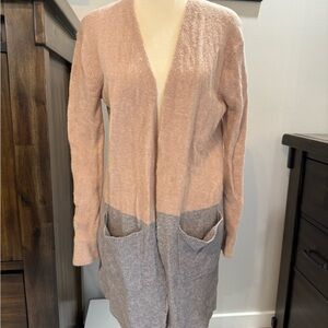 Madewell Women's Two-Tone Cardigan Sweater
